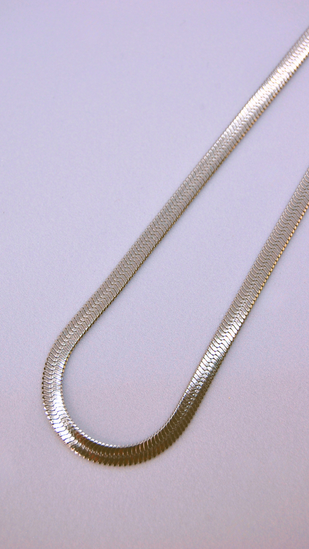 Silver Snake Necklace