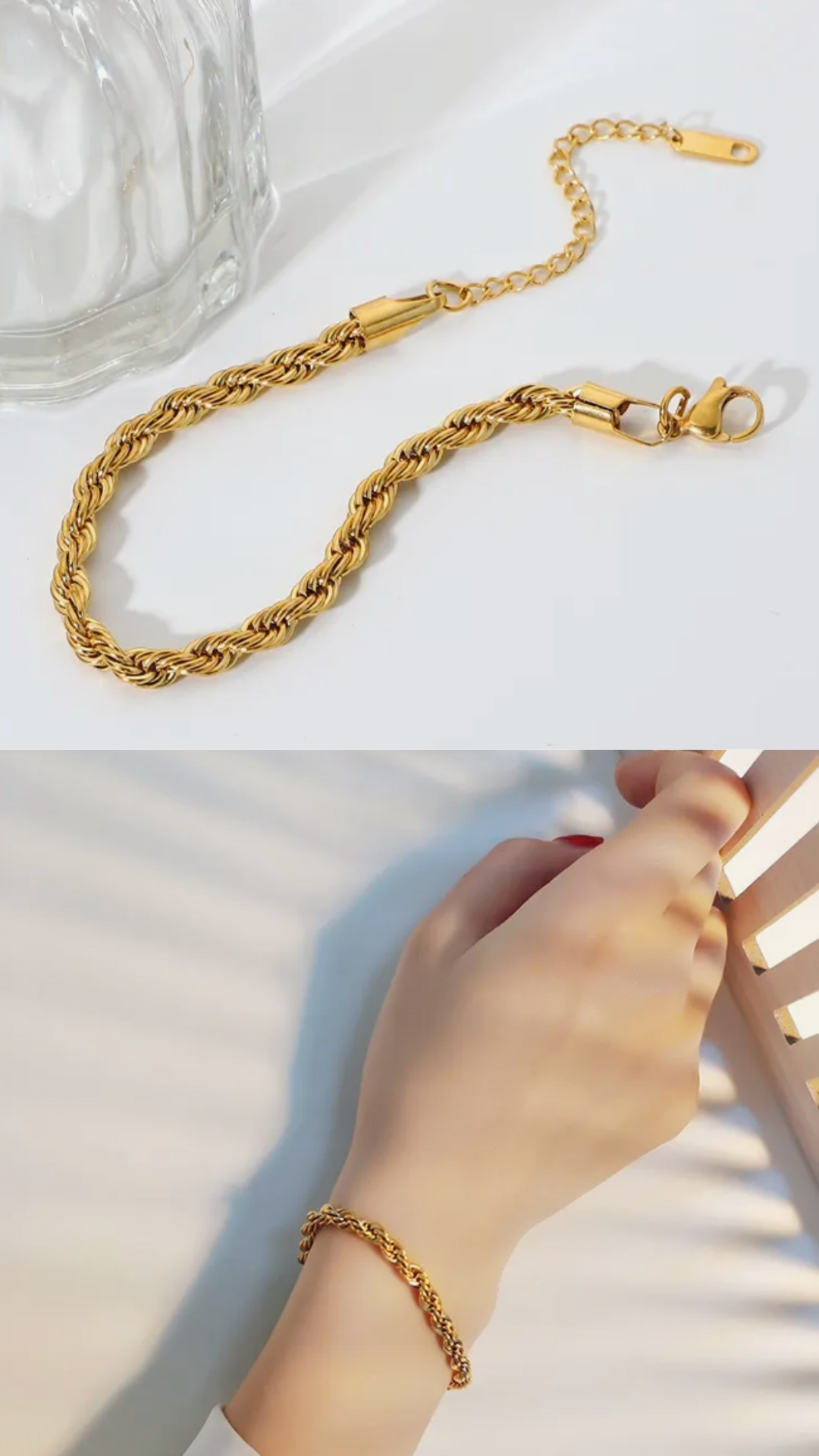 Twist Chain Bracelet