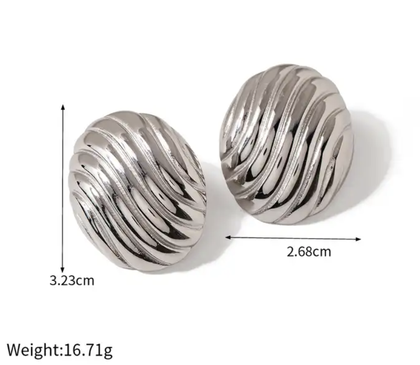 Cloud Clip-On Earrings