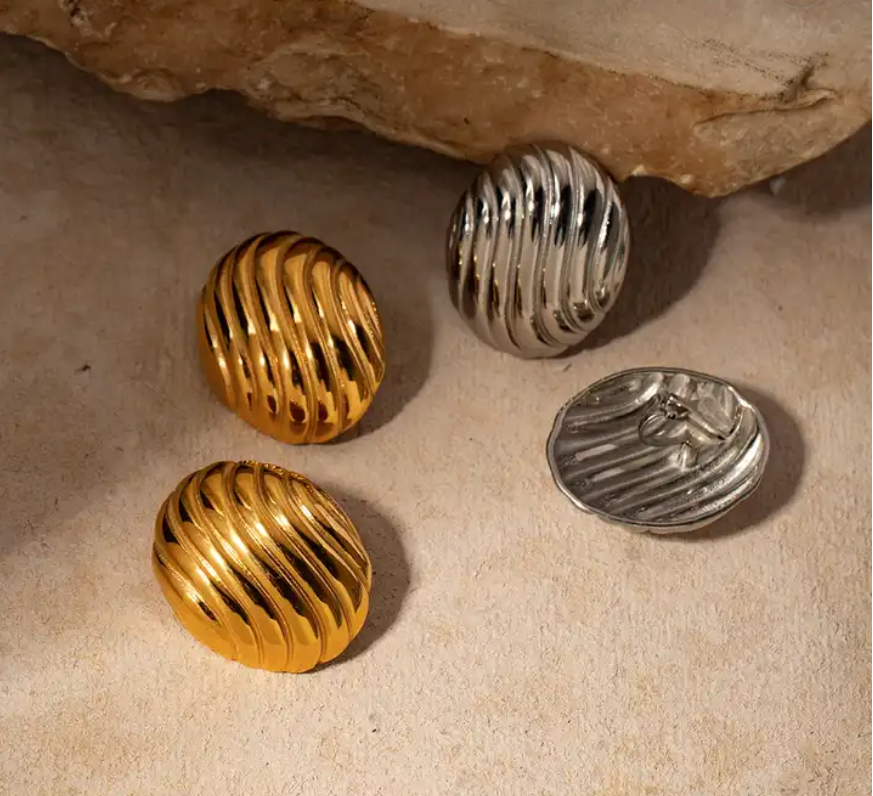 Cloud Clip-On Earrings