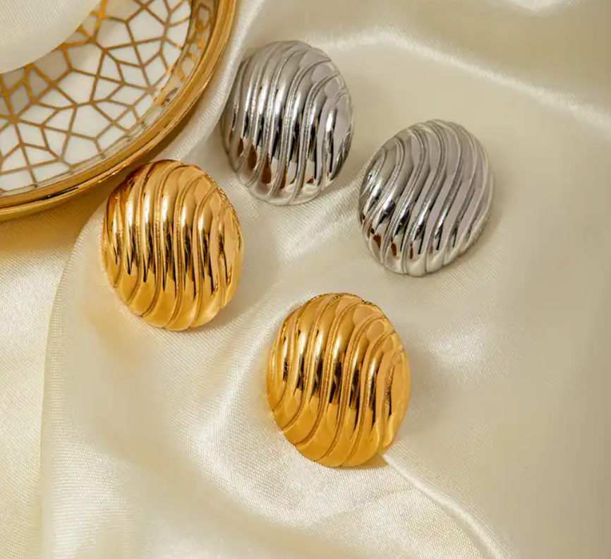 Cloud Clip-On Earrings