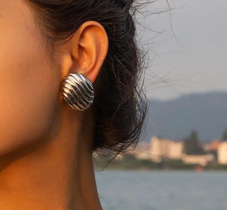 Cloud Clip-On Earrings