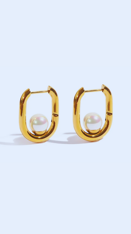 French Pearl Earrings