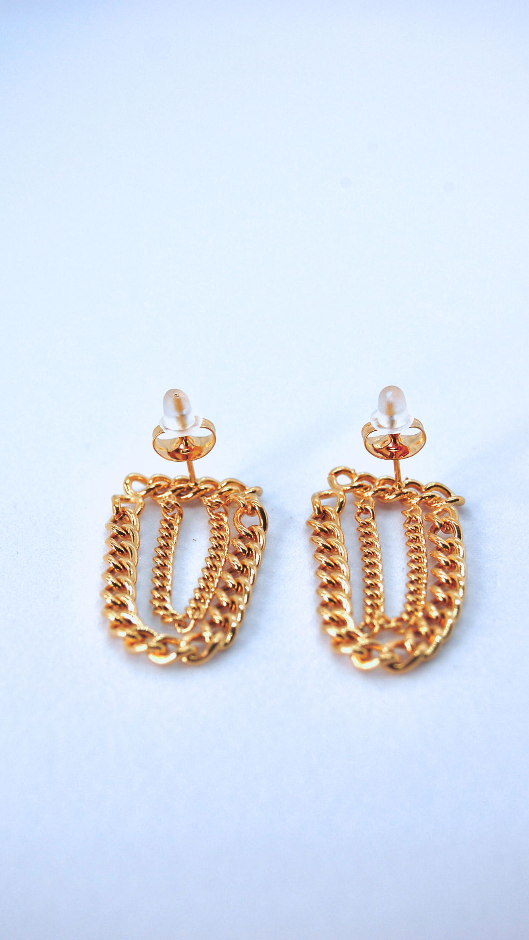 Cuban Chain Earrings