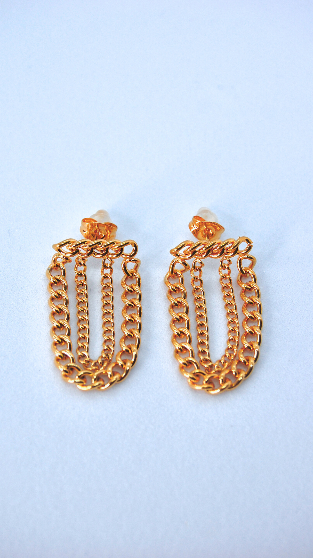 Cuban Chain Earrings